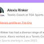 Profile Picture of Alexis Rinker - Tennis Coach at TGA Sports - The Org (@theorg.com) on Google
