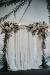 Pipe And Drape Wedding Backdrop