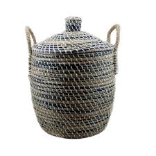 Shop for woven baskets in storage baskets & bins. Hot 2021 Large Seagrass Baskets With Lid Cheapest Seagrass Woven Wicker Basket Buy Woven Wicker Basket Seagrass Laundry Basket With Lid Seagrass Basket Vietnam Product On Alibaba Com