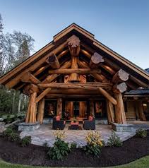 Constructeur Maison Bois Pioneer Constructeur Maison Avignon In 2020 Log Homes Log Homes Exterior Modern Farmhouse Exterior