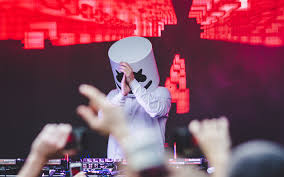 Download Wallpapers Dj Marshmello Musician Concert Superstars Dj Marshmello Besthqwallpapers Com Dj Electro Music Wallpaper Dj Art