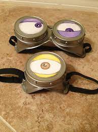 5 easy ways to make a pair of minion goggles; Pin By Gina Peer On My Handmade Costumes Minion Halloween Minion Costumes Halloween Inspiration