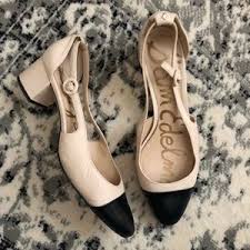 Wore these pumps with my clerical attire. Sam Edelman Shoes Sam Edelman Leah Cap Toe Pumps Poshmark
