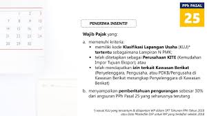Maybe you would like to learn more about one of these? Sstt Ada Insentif Pengurangan Angsuran Pph Pasal 25 30 Lo Dokterpajak