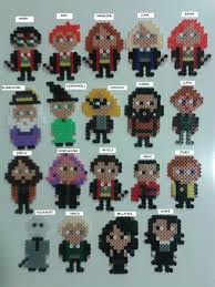 Personajes De Harry Potter Harry Potter Perler Beads Melty Bead Patterns Hama Beads Patterns