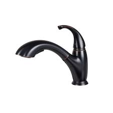 Shop for oil rubbed bronze kitchen online at target. Brienza Montbelliard Modern Single Handle Pull Out Sprayer Kitchen Faucet With Deck Plate In Oil Rubbed Bronze Overstock 29084280