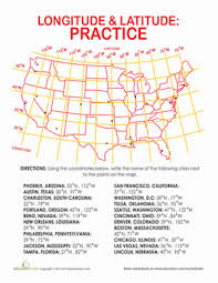 Did you know, that there is a way for you to see the entire world at a glance? Longitude And Latitude Coordinates Worksheet Education Com