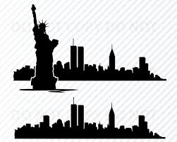 Cartoon new york skyline drawings by blamb 187 / 32,120 cartoon chicago skyline stock illustration by blamb 243 / 11,419 cartoon chicago skyline drawing by blamb 249 / 20,964 skyline drawing by sugaangel 70 / 6,687 incredible set of usa city skyline. New York City Skyline Svg Files For Cricut Nyc Skyline Svg Etsy