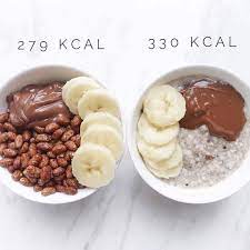 Calorie Fixes Cocoa Puffs Oatmeal Oatmeal Is Healthier Than Cocoa Puffs So It Should Be Lower In Calories Right Nope Healthy Doesn T Mean Lower Calorie And Low Calories Doesn T