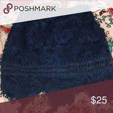 Blue Lace Flower Skirt Flower Skirt Lace Flowers Blue Lace