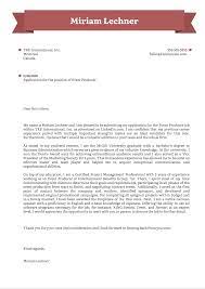 I recently received my german work permit and i want to start a round of job applications. Event Producer Cover Letter Sample Kickresume