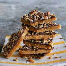 These heath bars are made with roasted and salted almonds. Easy Butter Crunch Toffee Recipe Homemade Heath Candy Bar