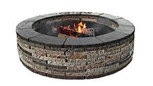 The most common hard rocks are granite, marble, and slate. Recycled Granite Fire Pit Kit