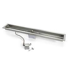 Linear fire pit burner kit. Hpc Linear Trough Match Lit Ignition Fire Pit Burner Kit