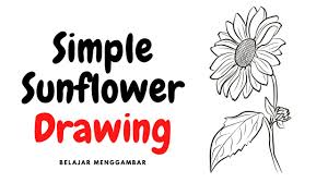 Maybe you would like to learn more about one of these? Simple Sunflower Drawing Step By Step Youtube