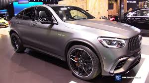 2020 Mercedes Amg Glc Class Glc 63 Coupe Exterior Interior Walkaround Best New Cars Mercedes Amg Coupe