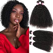 A quick look at some of the curly hair weave hairstyles that you can mimic easily without a bunch of high maintenance. Amazon Com Kinky Curly Hair Grade 8a Curly Weave Human Hair Bundles Unprocessed 100 Human Hair Brazilian Kinkys Curly Hair 3 Bundles Hair Extensions Natural Black Color 8 10 12 Beauty Personal Care