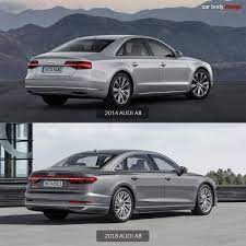 2014 Vs 2018 Audi A8 Design Comparison Audi A8 Audi Design