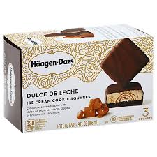 He has been known to finish an entire pint in 20 minutes. Haagen Dazs Dulce De Leche Cookie Square 9 Fl Oz Safeway