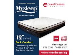 The sweet dreams mattress combines both quality and affordability for guest and children's rooms. Mysleep Back Comfort Orthopedic Spring Mattress