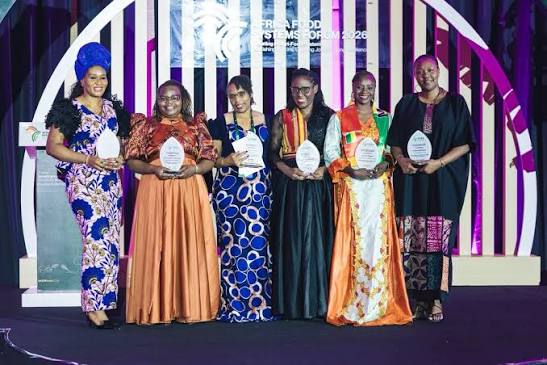 Women are building Africa's food transformation engine. Yesterday at the #AFSForum2026, we celebrated the 2026 AGRA_Value4Her Women Agripreneurs of the Year Awards (WAYA) winners. At the centre of the celebrations was Marina