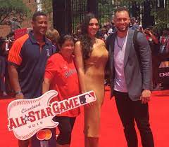 Charlise castro married george springer on january 20, 2018, after years of dating and living together. Mark Berman On Twitter George Springer With His Wife Charlise And Parents George Ii And Laura At The All Star Red Carpet Show