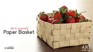 24 easter basket ideas we love. How To Make Diy Fruit Bowl From Paper Youtube