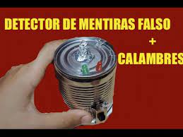 Un detector de metales es un aparato electrónico que es capaz de emitir un sonido cada vez que lo acercas al metal. Detector De Mentiras Falso Maquina De Calambres Youtube