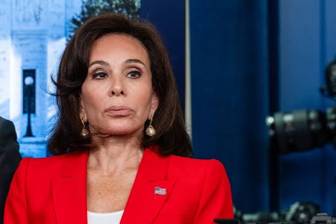 Contents inside Jeanine Pirro's mystery box revealed as she pleads with Trump - The Mirror US