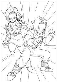 En dragon ball z goku se ha convertido en un adulto y está casado con milk, con la que tiene un hijo llamado gohan. Dragon Ball Z Printable Coloring Book 67