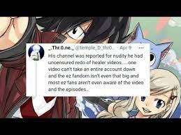 Their channel got taken down For Uncensored Redo of healer they blamed the Eden's  zero Fandom for it - YouTube