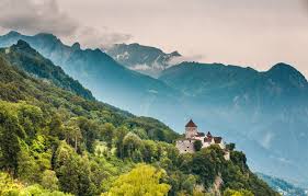 Discover vaduz in vaduz (liechtenstein). Wallpaper Forest Mountains Castle Alps Liechtenstein Vaduz Castle Vaduz Images For Desktop Section Gorod Download