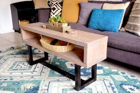 For blogger dede bailey, that meant creating the perfect area to complete puzzles. Diy Modern Wood Coffee Table Bench With Double Top Storage Easy Step By Step Tutorial Under 20 House Of Pixel Dust