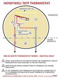 Click on the image to enlarge, and then save it to your computer by right clicking on the image. How Wire A Honeywell Room Thermostat Honeywell Thermostat Wiring Connection Tables Hook Up Procedures For Honeywell Brand Heating Heat Pump Or Air Conditioning Thermostats