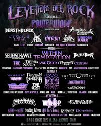 Cartel del Leyendas del Rock 2024. Bandas como Amon Amarth, Electric callboy, jinjer, blind guardian, while she sleeps, alestorm, saurom...