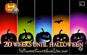 The current date is 29 august 2021. Only 20 Weeks Until Halloween Halloween Halloweenseason Arlenescostumes Halloweencountdown 20weeksuntilha Halloween Countdown Halloween Season Halloween