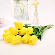 Another advantage due to online buying, you will get wholesale. 1pcs Tulip Artificial Flowers Rose Wholesale Real Touch Pu Artificial Bouquet Flowers For Home Gift Wedding Decorative Flowers Artificial Dried Flowers Aliexpress