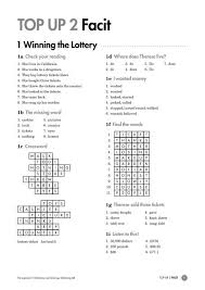Complete the questions with the words in the box. Top Up 2 Facit