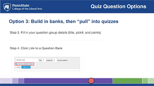 Well, what do you know? Canvas Day Quizzes And Question Banks Ppt Download