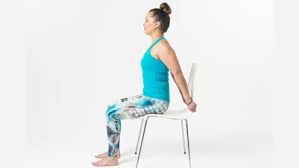 5 Yoga Poses For People With Multiple Sclerosis Easy To Hard Variations Yoga Poses Yoga Poses For Two Chair Pose Yoga