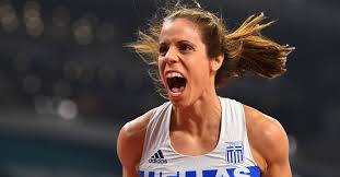 Olympic medals are based on the latest results, taking into account the importance of them. Katerina Stefanidi Katerina Stefanidi