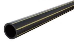 PE Pipe Black/Cream Stripe 50OD PE100 SDR11 PN16 5M - Promains