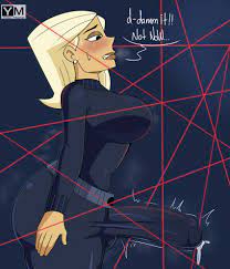 1futa agent k balls blush bodysuit breasts bulge clothed clothing  dickgirl disney disney channel erection erection under clothes fully  clothed futa only futanari human laser light-skinned futanari light skin
