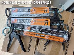 Xưởng bán sỉ súng bắn keo Việt Mỹ TpHCM | Súng bắn keo silicone chai
