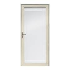 Andersen storm doors and screen doors offer many innovative features designed to make them not only easy to use, but also easy to install. Storm Doors Exterior Doors The Home Depot