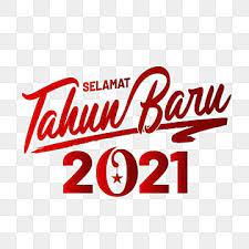 Lettering Of Selamat Tahun Baru 2021 Celebrate Holiday Invitation Png And Vector With Transparent Background For Free Download Lettering Happy Christmas Greetings Yellow Cloud