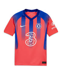 Im football trikot archive findest du alle alten chelsea trikots, darunter alle gelben ausweichtrikots seit den 1970er jahren. Nike Fc Chelsea London Trikot 3rd 2020 2021 Kids Rot F851 Fan Shop Replica