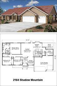 2164 Sf Shadow Mountain My House Plans Architectural Design House Plans Craftsman Style House Plans