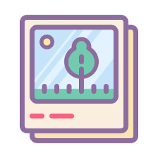 Photo Booth Icons In Cute Color Style For Graphic Design And User Interfaces In 2020 Iphone Icon App Icon Design Cute App