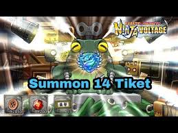 Summon 14 Tiket Reward Gokunin Versi Terbaru Naruto X Boruto Ninja Voltage Youtube In 2020 Boruto Summoning Tiket